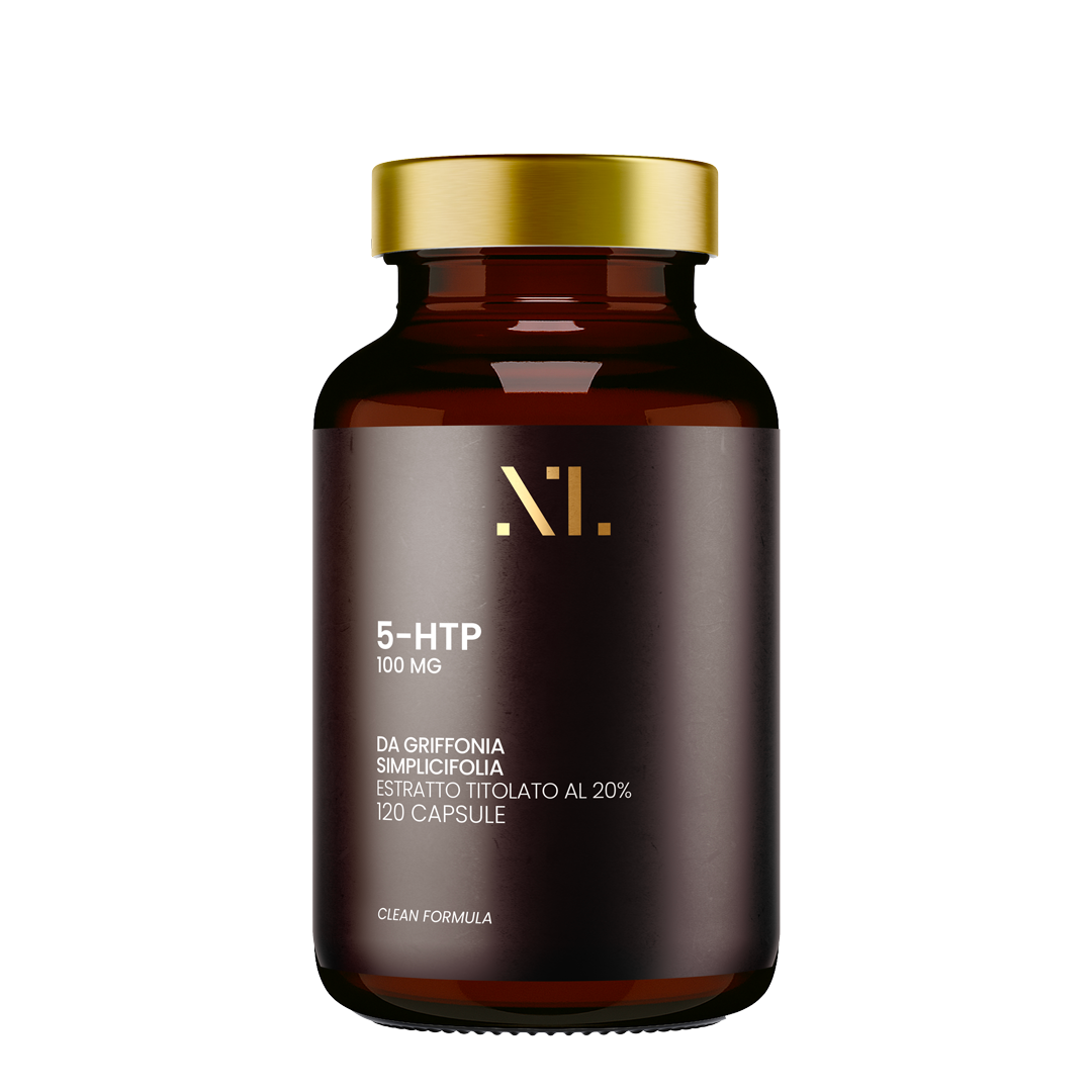5-HTP — amber glass bottle