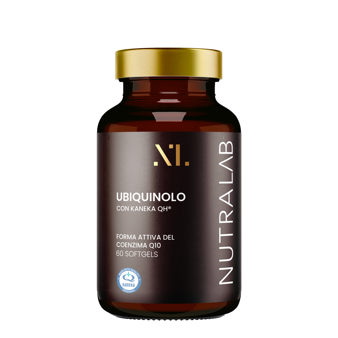 Ubiquinol — amber glass bottle