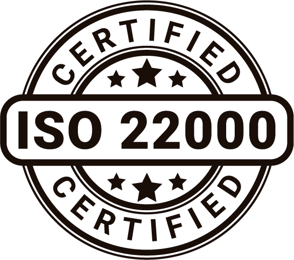 حاصل على شهادة ISO 22000